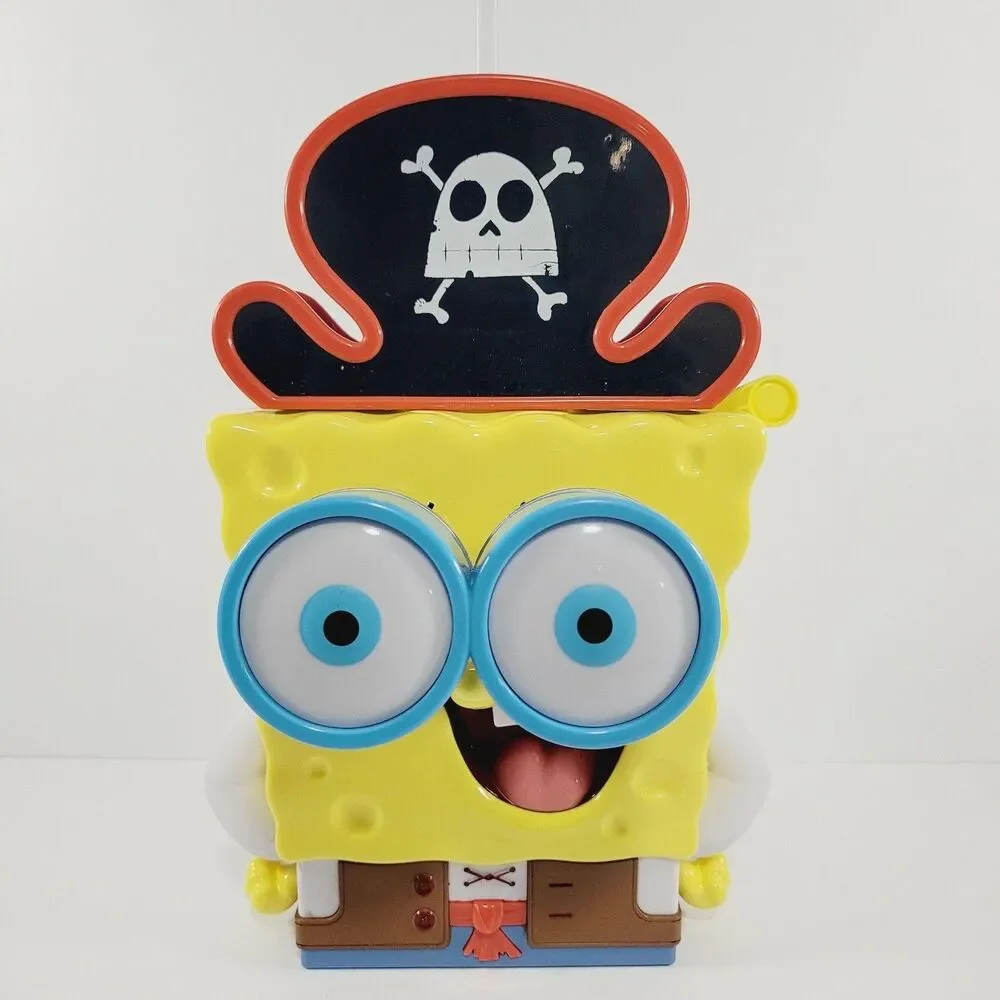 SpongeBob SquarePants Movie Promo 2025 Drink Cup w/ Straw Viewfinder Regal
